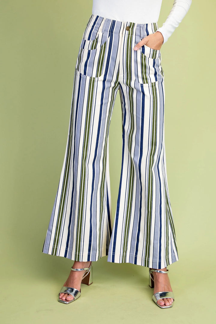 Striped Flare Pant