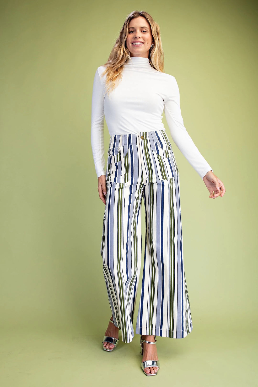 Striped Flare Pant