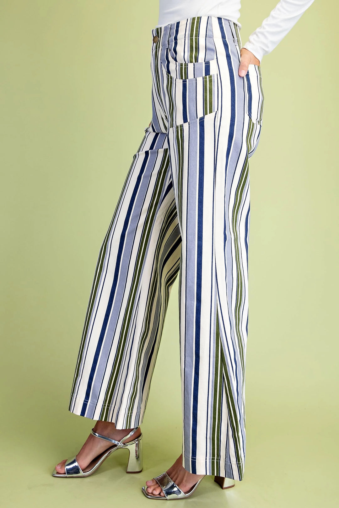 Striped Flare Pant