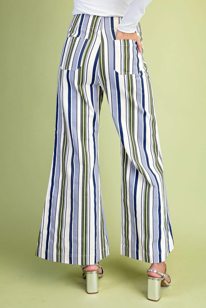 Striped Flare Pant