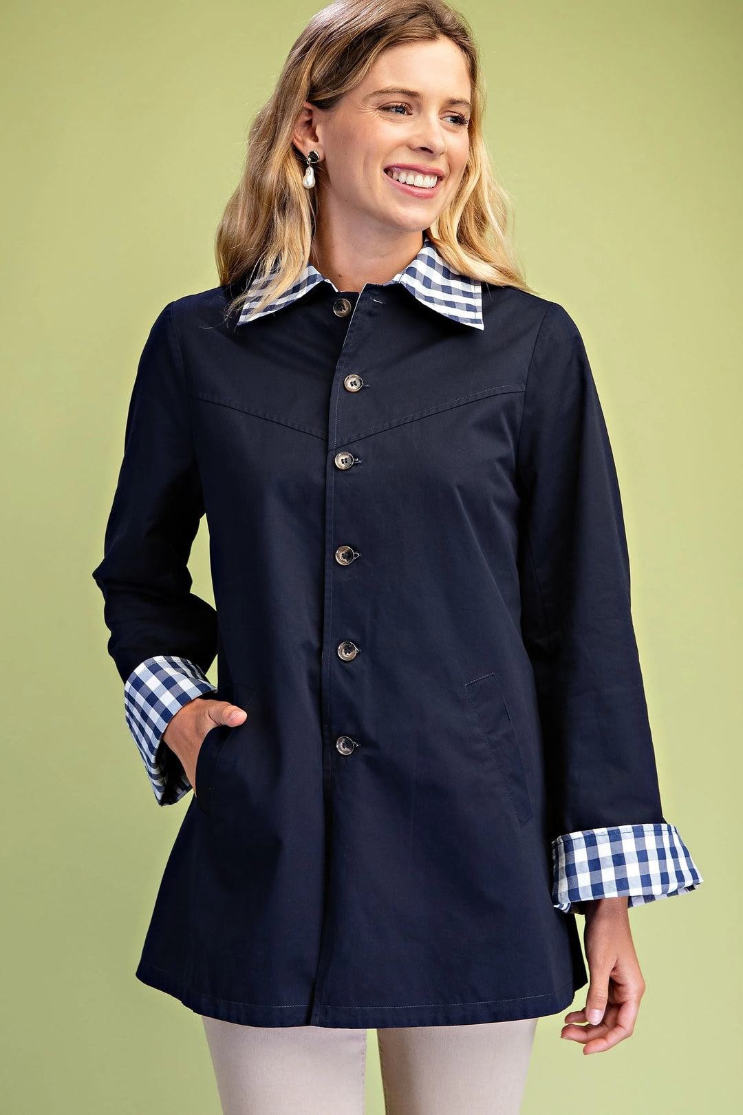 Navy Reversible Jacket