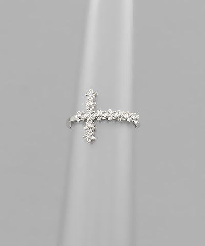 Flower Cross Ring