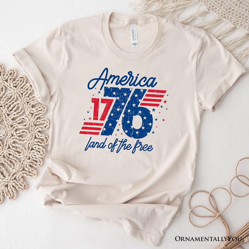 Beige t-shirt with &