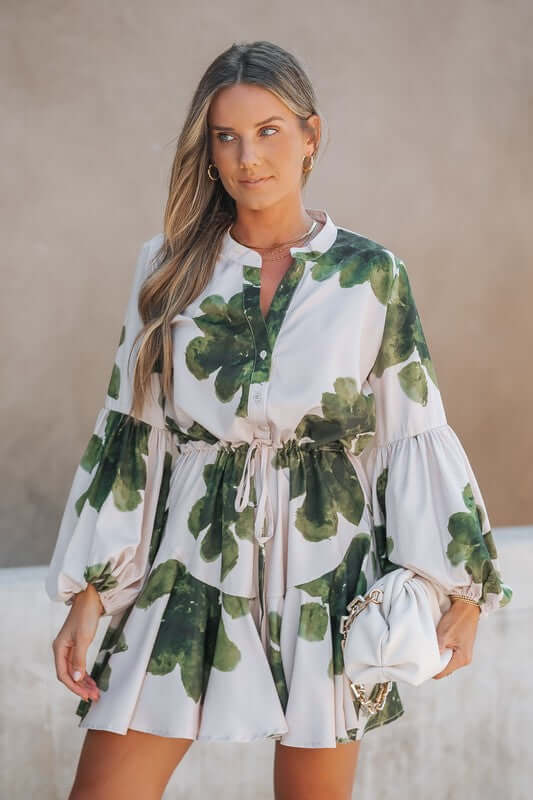 Spring Blossom Flowy Dress