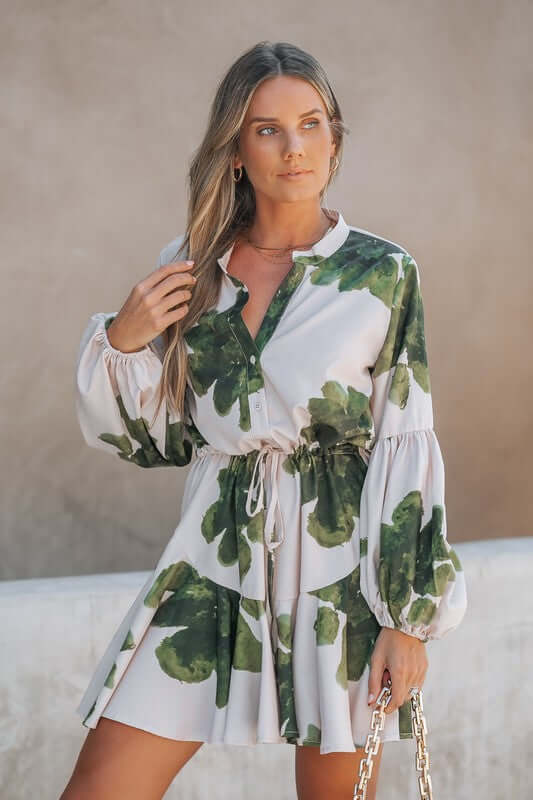 Spring Blossom Flowy Dress