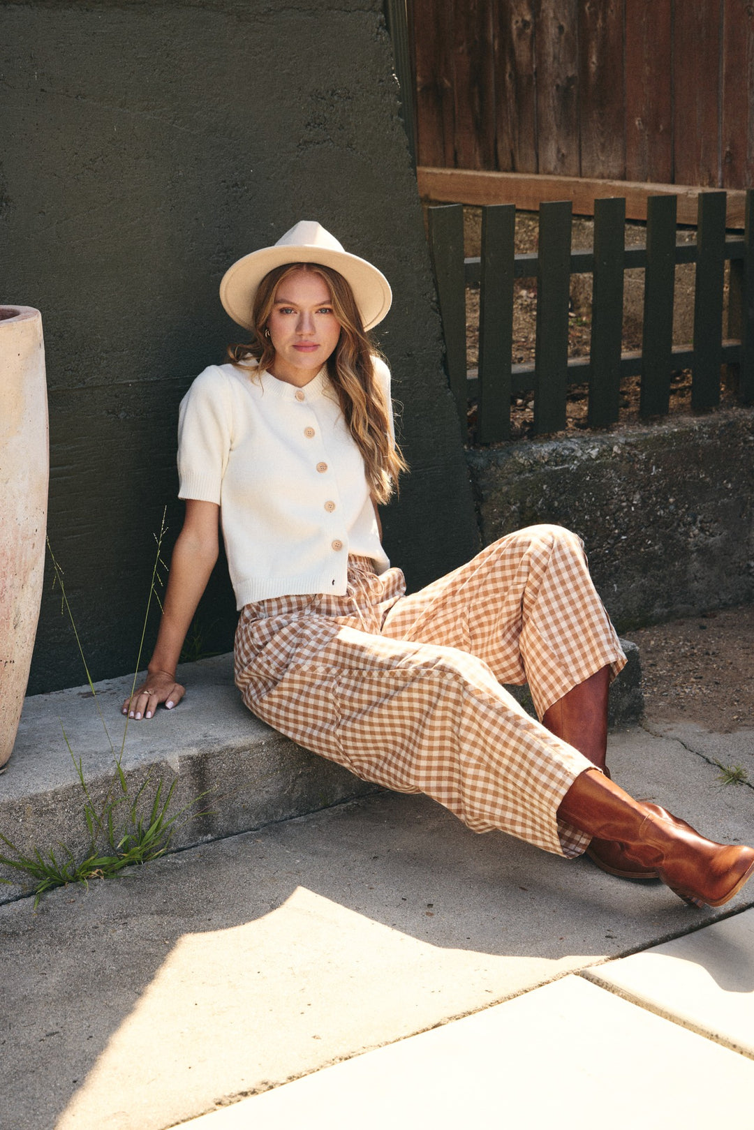 Short Sleeve Button Up Cardigan