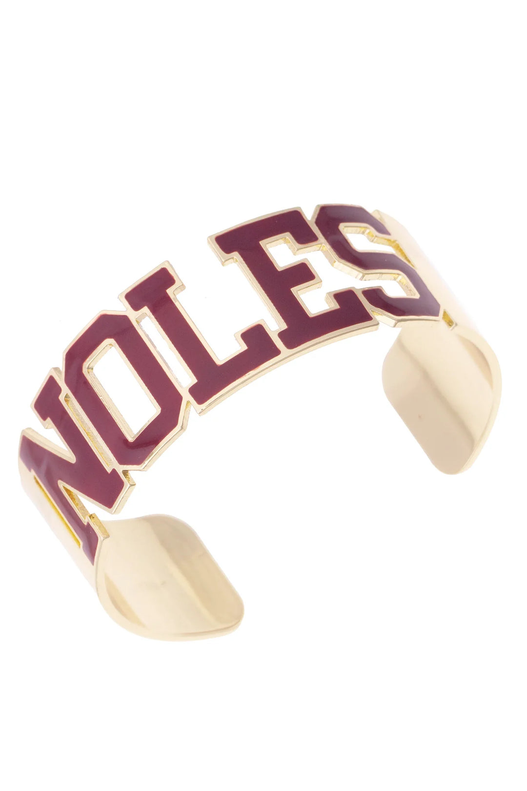 Florida State Seminoles Varsity Outline Cuff Bracelet