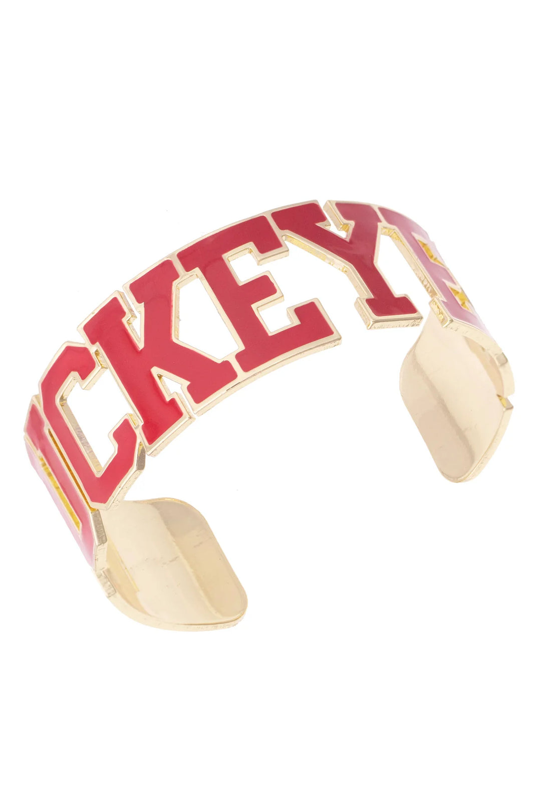 Ohio State Buckeyes Varsity Outline Cuff