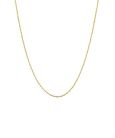 Thin Chain Choker Gold