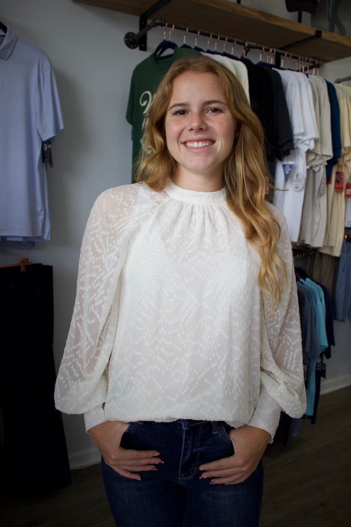 Mary Square Veronica Blouse