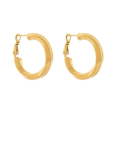 30mm Textured &amp; Twisted Hoops