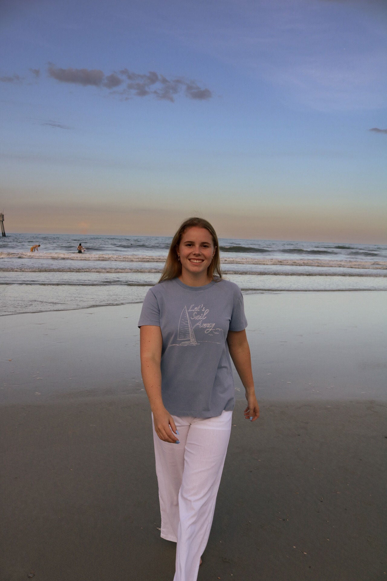 LETS SAIL AWAY GRAPHIC TEE