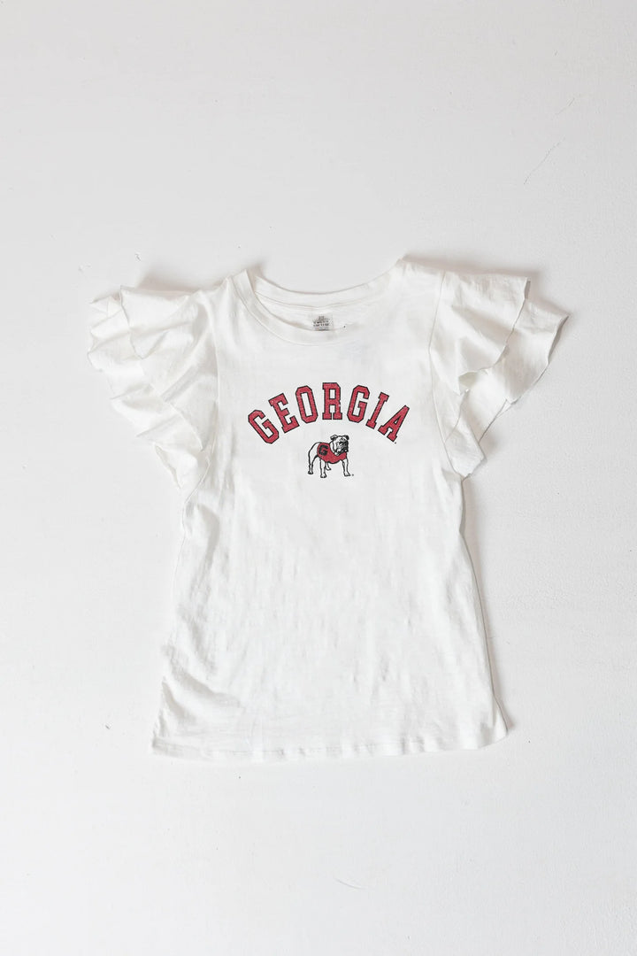Georgia Bulldogs Flutter Sleeve