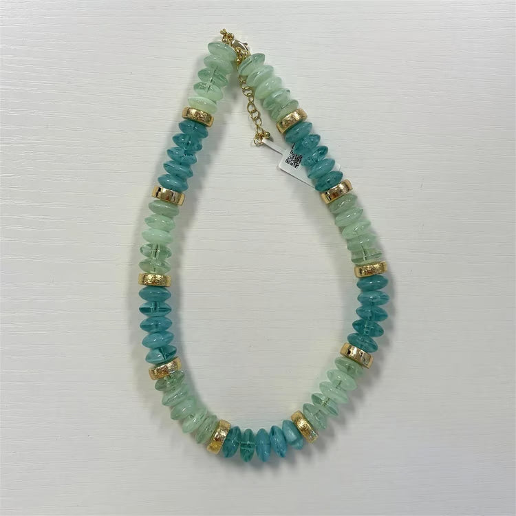 Jules Necklace- Teal