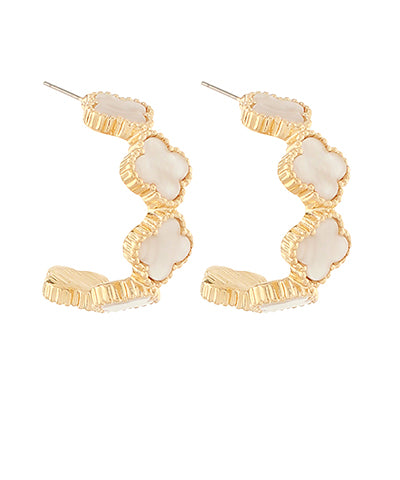 MOP Clover Half Hoops
