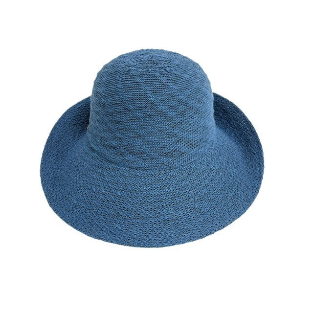 Cotton Blend Turn Brim Hat