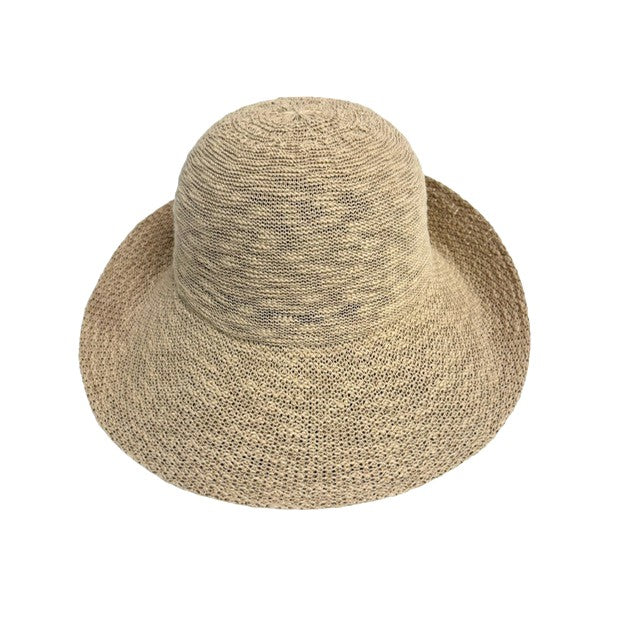 Cotton Blend Turn Brim Hat