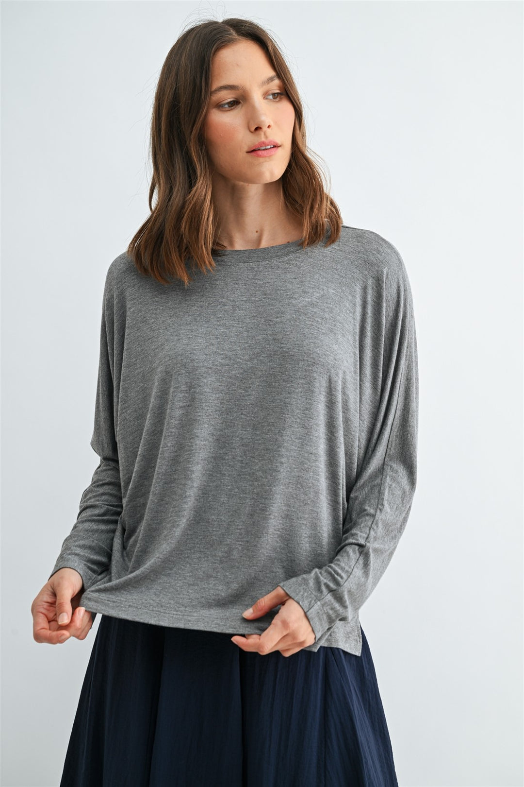 Soft Knit Long Sleeve Top