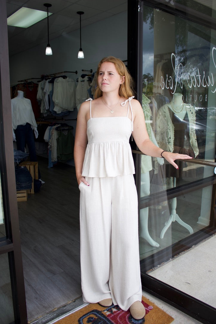 The Costal Linen Pant
