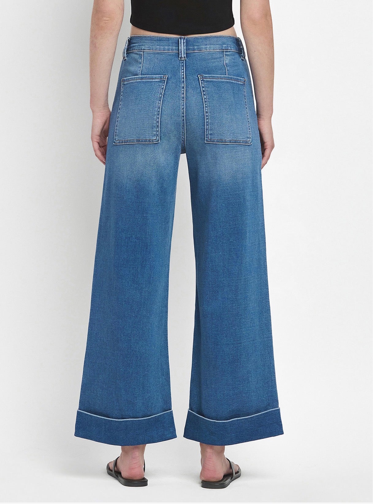 Vervet "Kris" Super Soft Cuffed Wide Leg