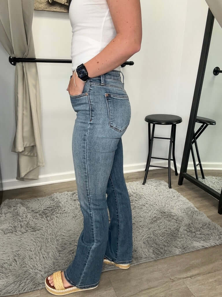 Judy Blue "Sandra" Mid Rise Bootcut
