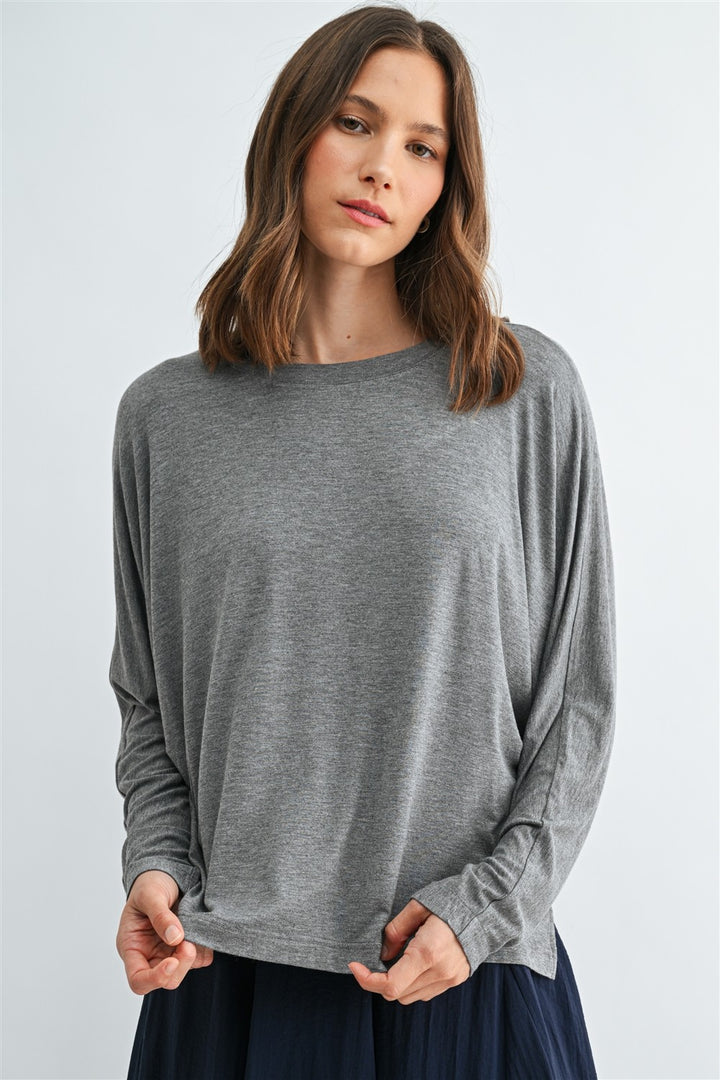 Soft Knit Long Sleeve Top