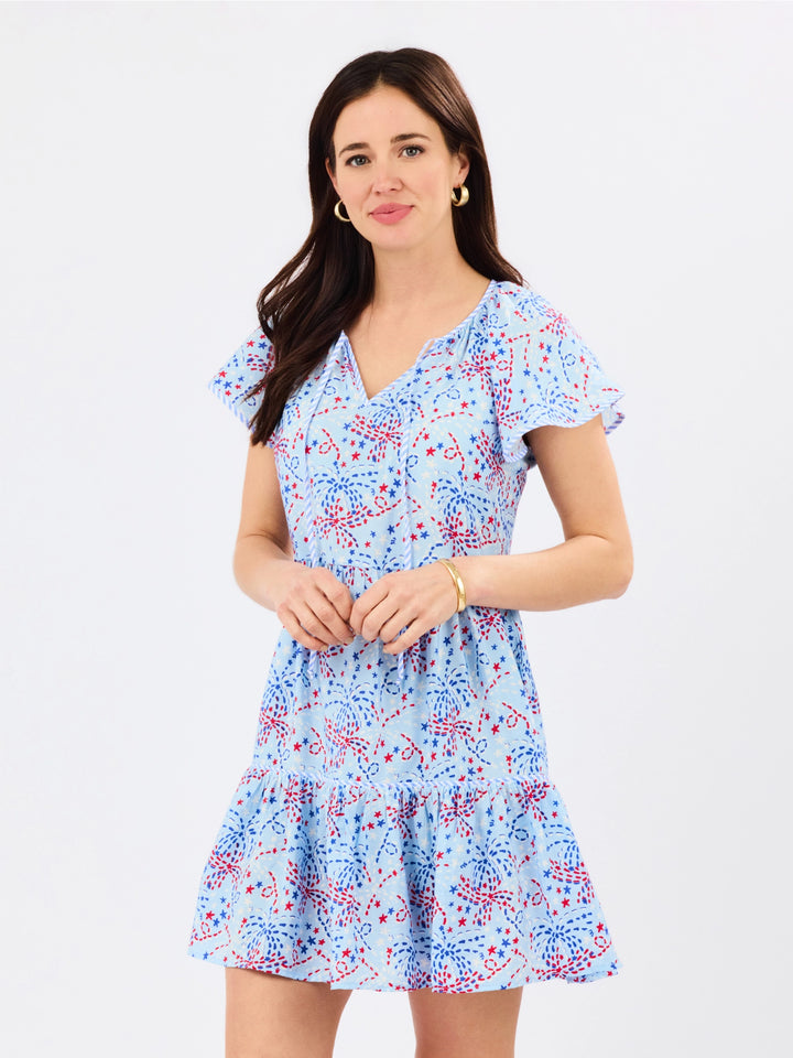 Lillian Dress | Star Spangled Blue