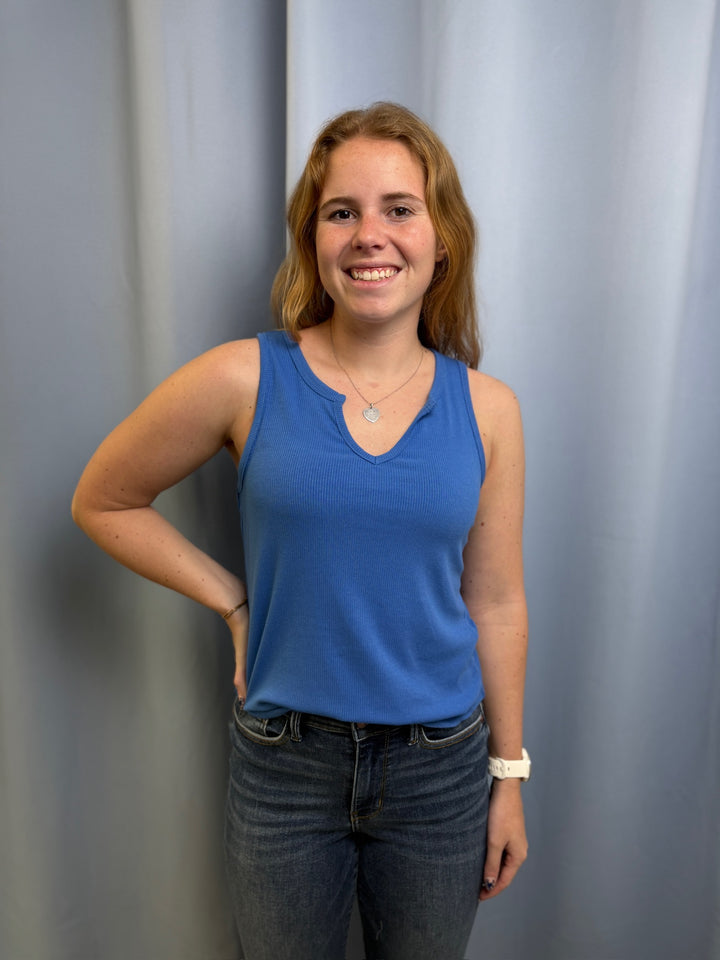 Flag and Anthem Anna Notch Front Tank