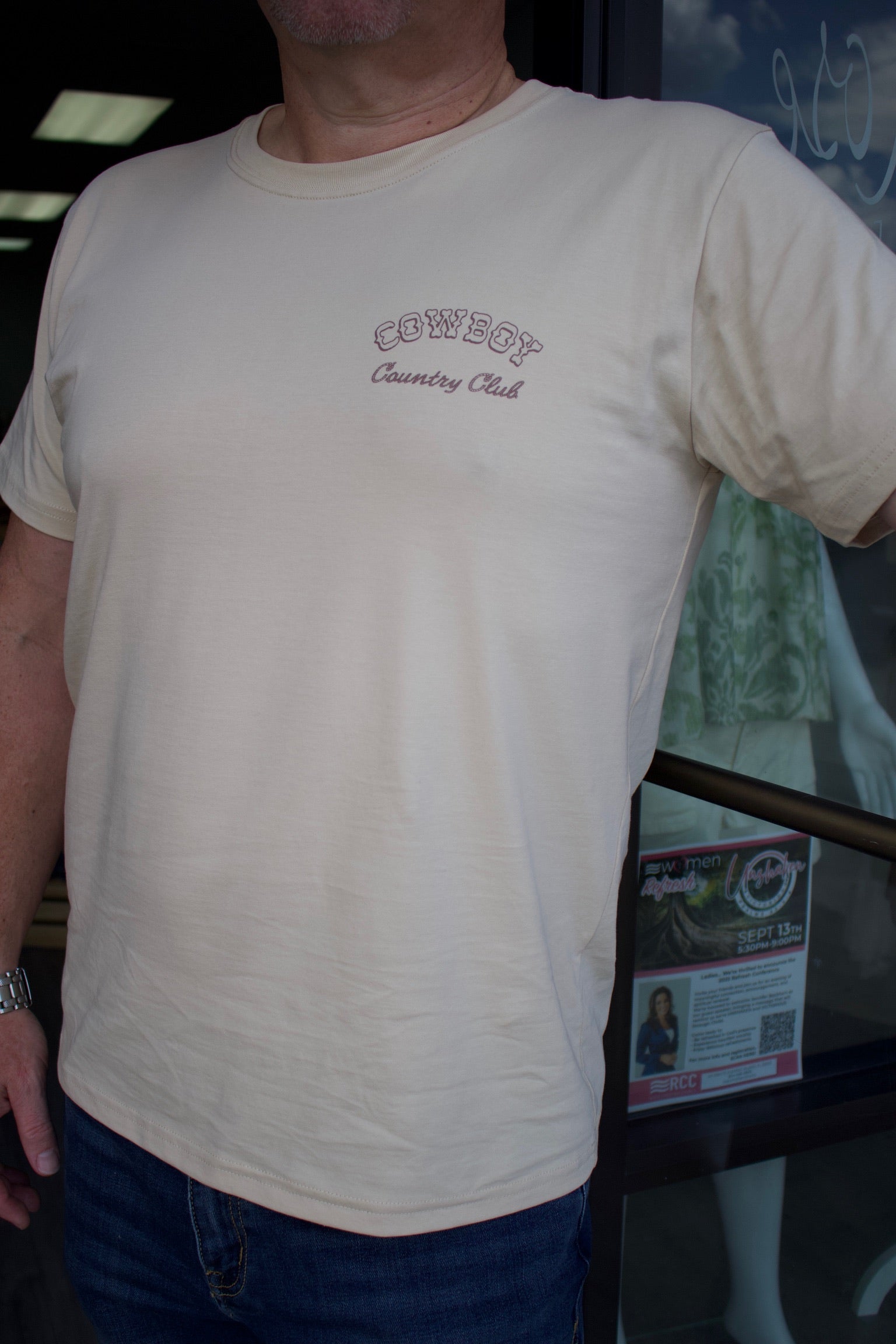 Cowboy Country Club Horse & Sun Graphic Tee