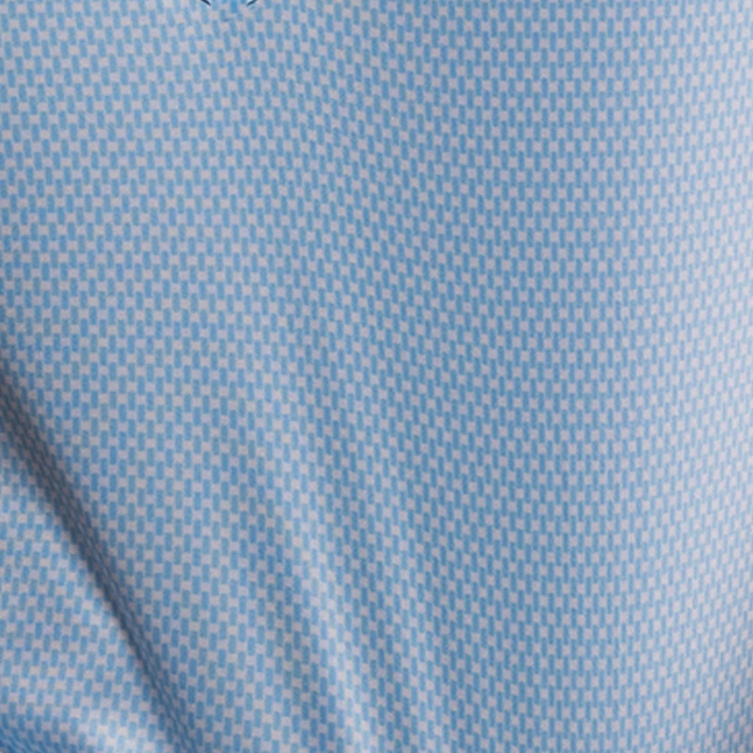 Collars &amp; Co. Semi-Spread Collar Polo Vantage Sky Blue