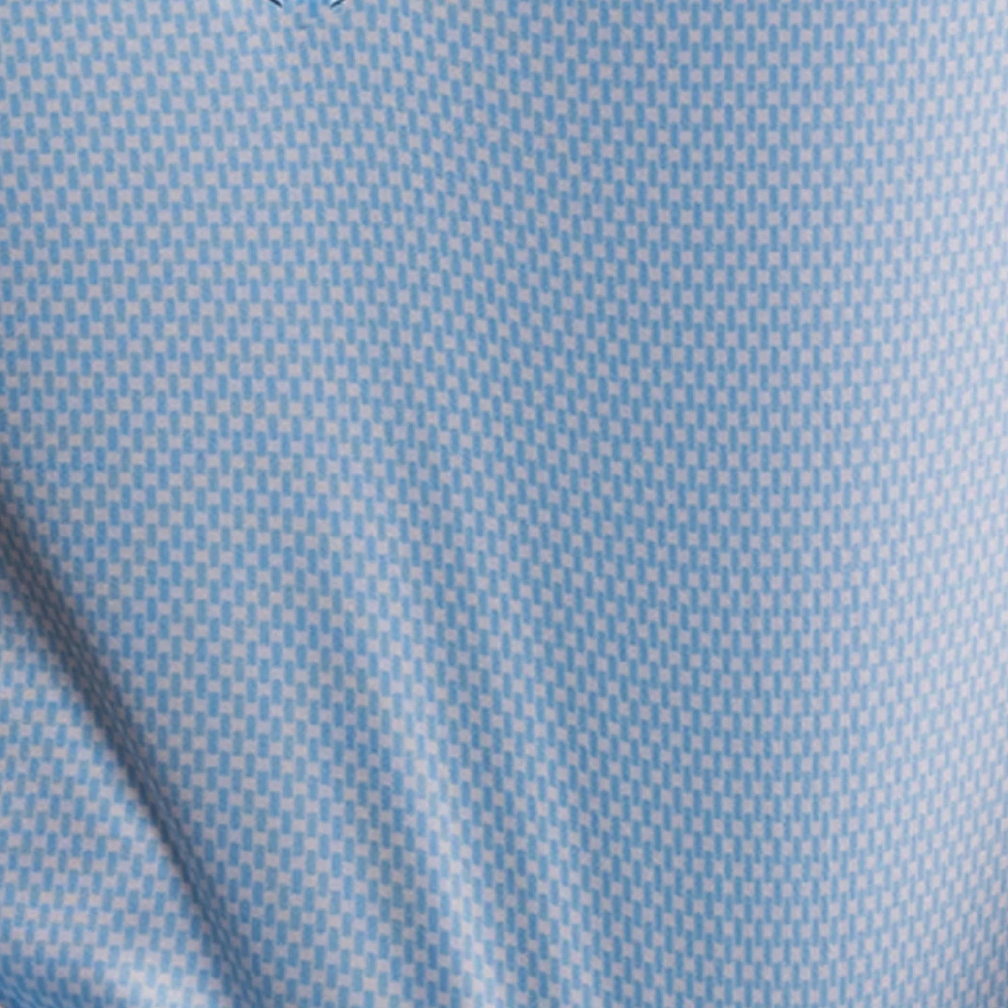Collars & Co. Semi-Spread Collar Polo Vantage Sky Blue