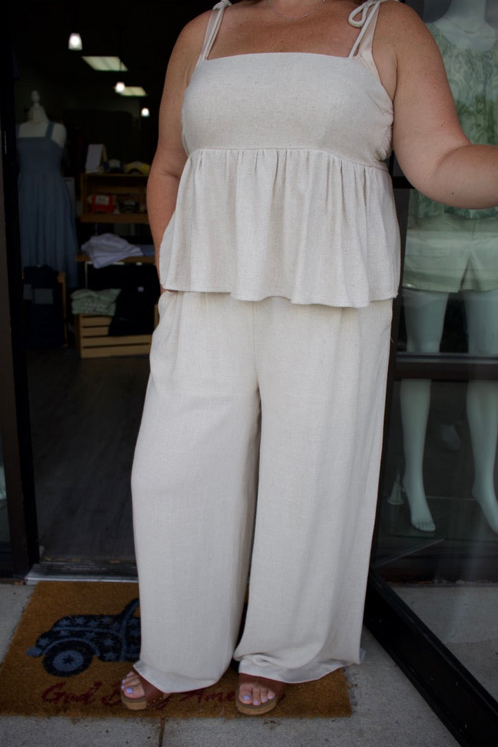 The Costal Linen Pant