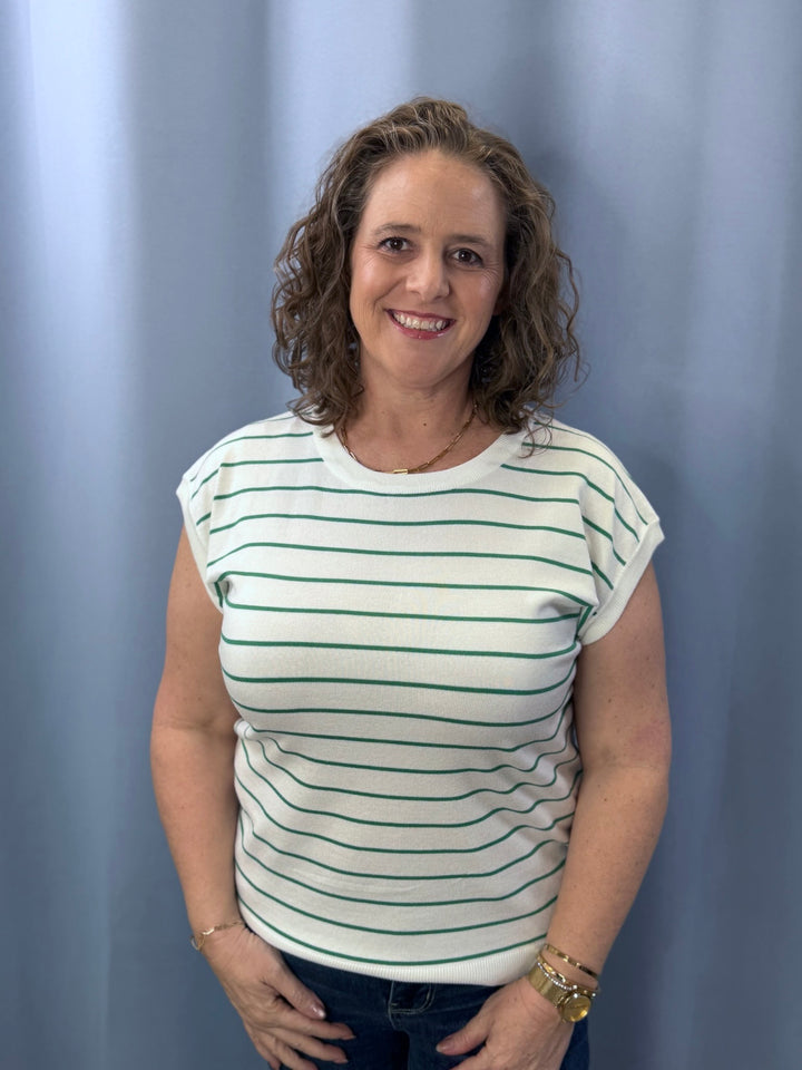 Striped Everyday Sweater Top