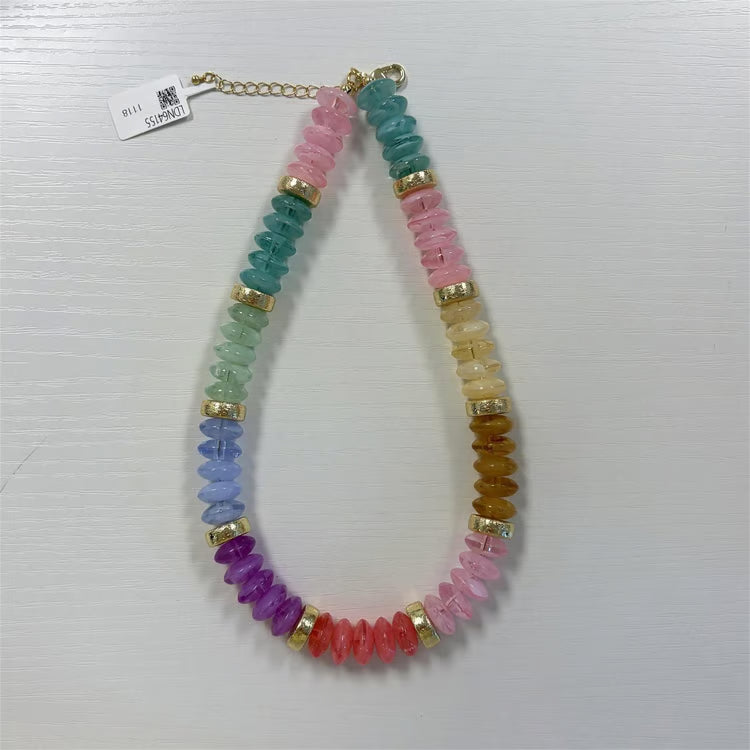 Jules Necklace- Pastel