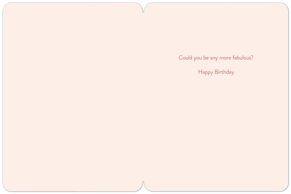 Willow & Ivy "Oh for Fox Sake!"  Happy Birthday Card