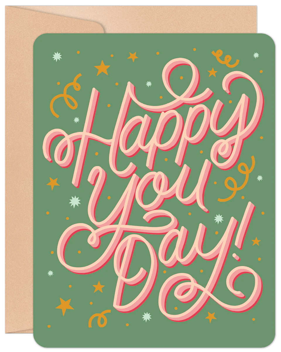 Willow & Ivy "Happy You Day!" Birthday Card