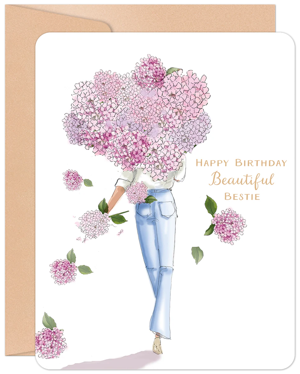 Willow and Ivy "Beautiful Bestie" Birthday Card
