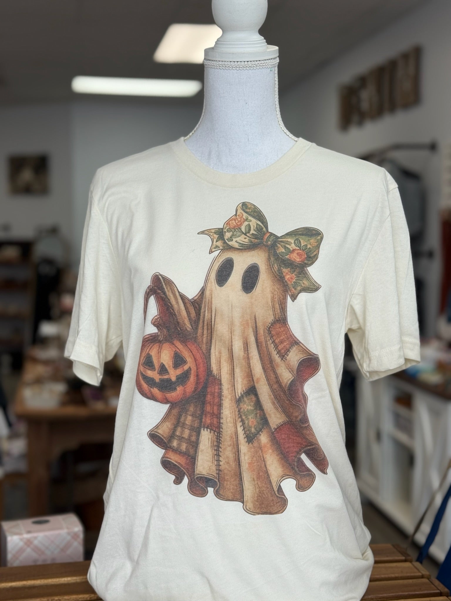 Patchwork Ghost T-Shirt