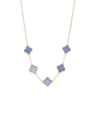 Clover Station Necklace