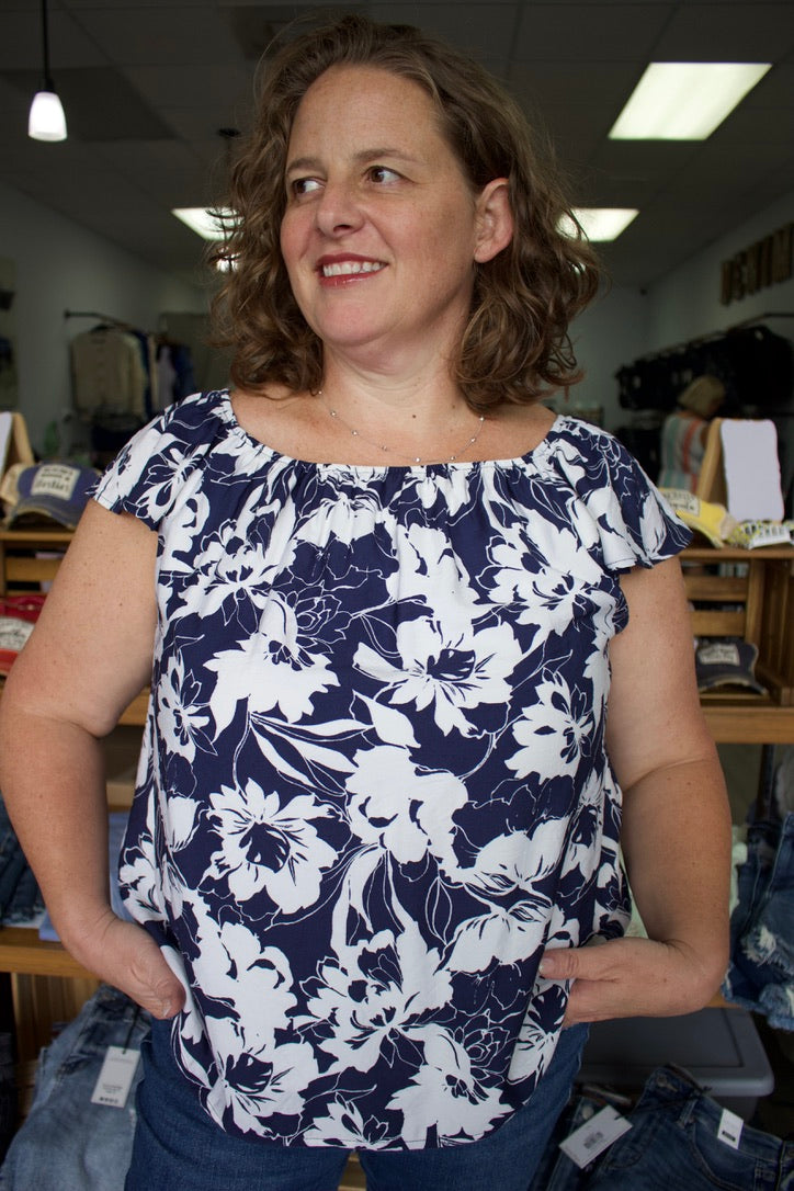 The Coastal Bloom Top