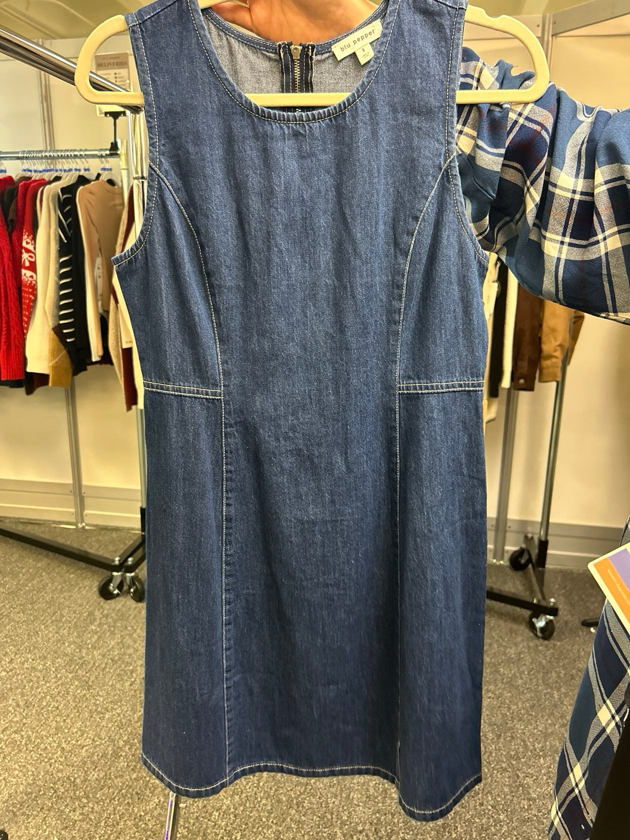 The Harlowe Denim Dress