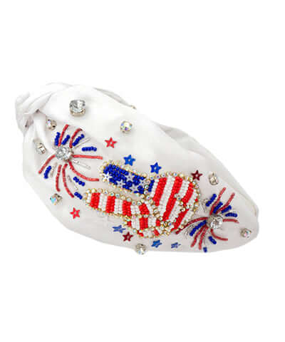Patriotic Fireworks Headband