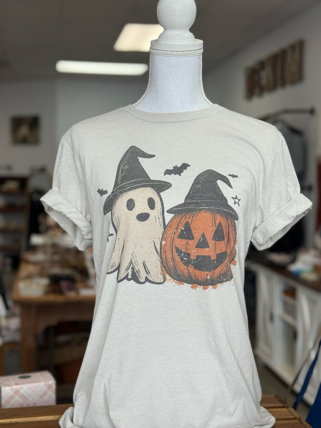 Ghost &amp; Pumpkin T-Shirt