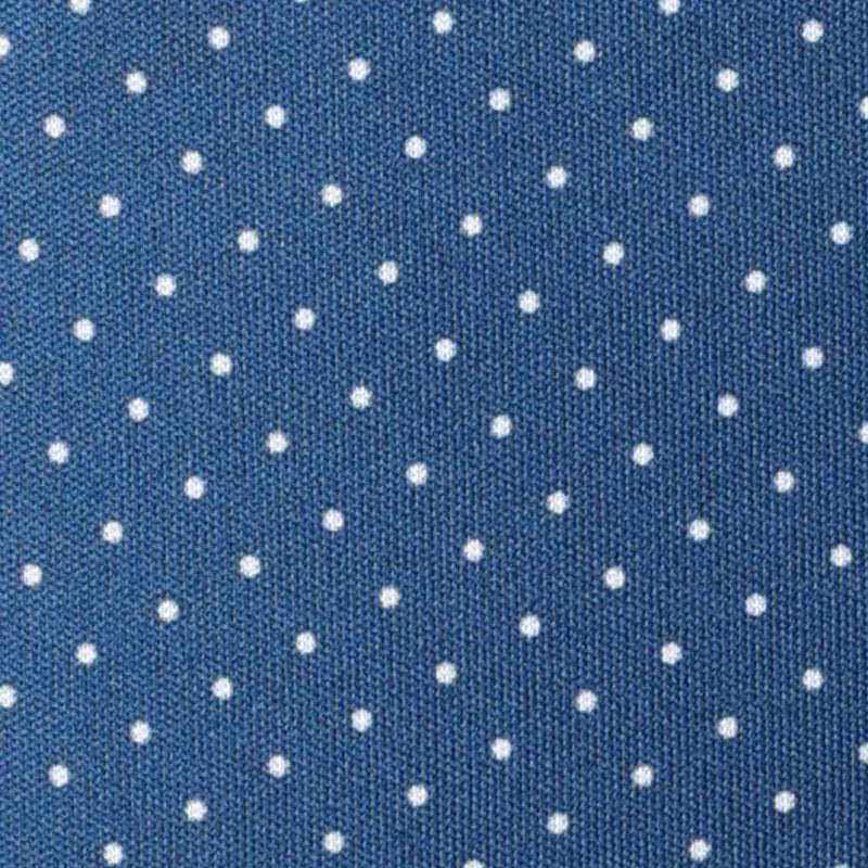 Collars & Co. Semi-Spread Collar Polo Blue