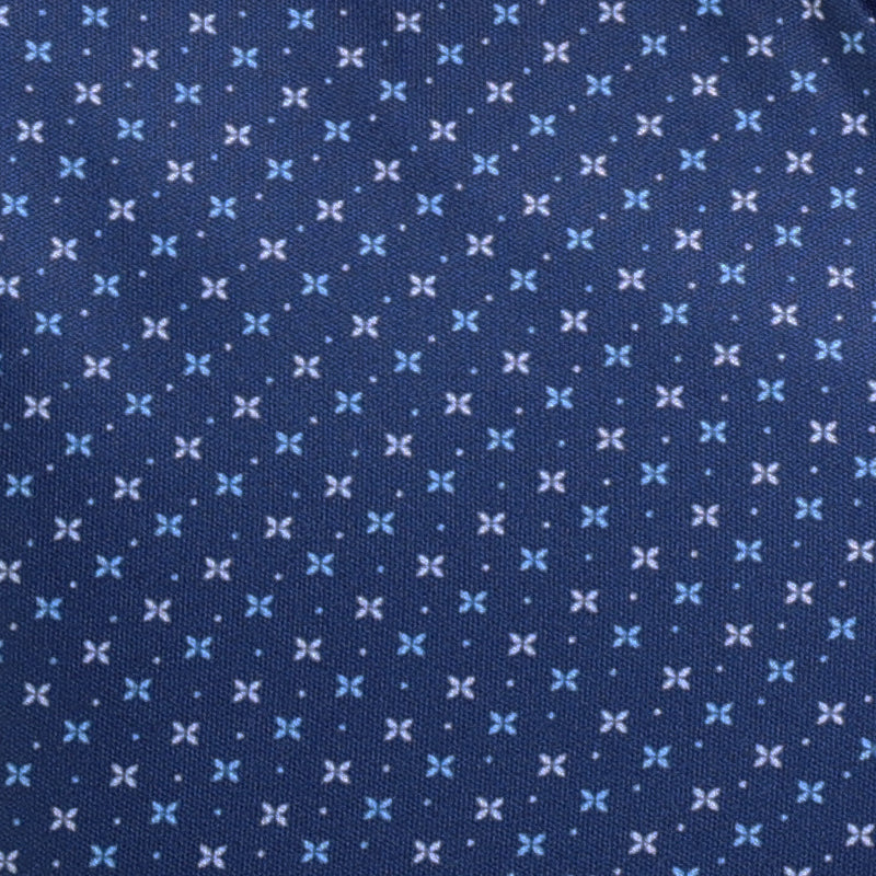 Collars &amp; Co. Semi-Spread Collar Polo Los Cabos Blue Star