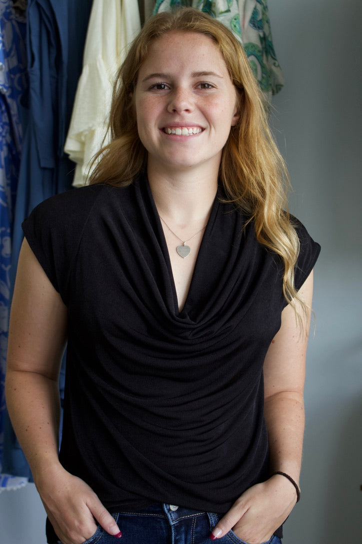 The Callie Drape Top