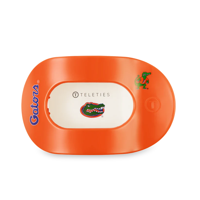 Go Gators! Large Flat Round Hair Clip