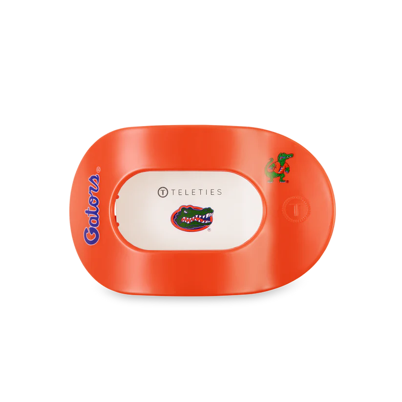 Go Gators! Medium Flat Round Hair Clip