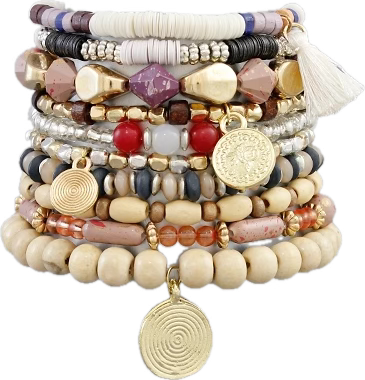 Boho Style Bead Bracelet