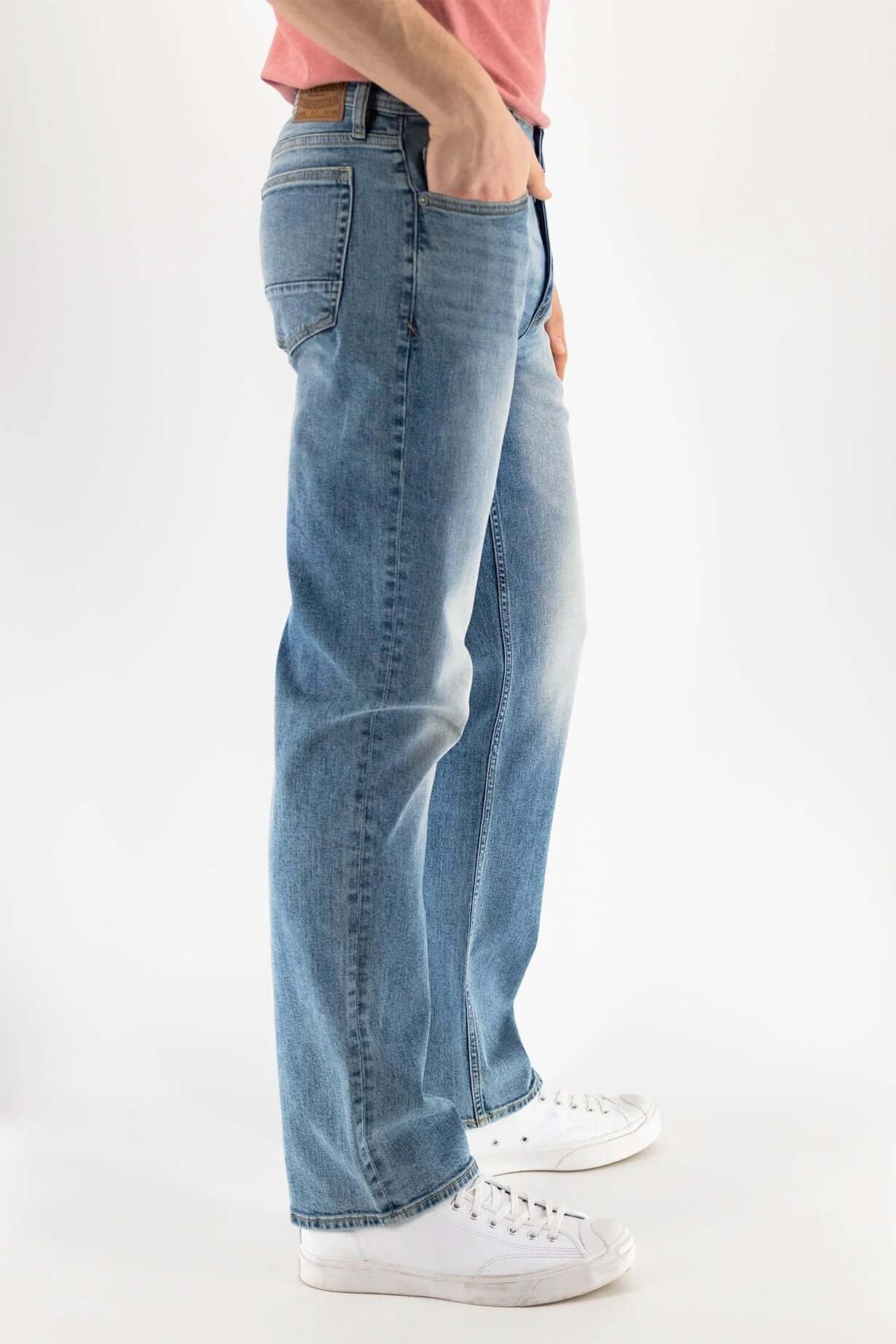 Devil Dog Relaxed Straight Jean- BAYBORO